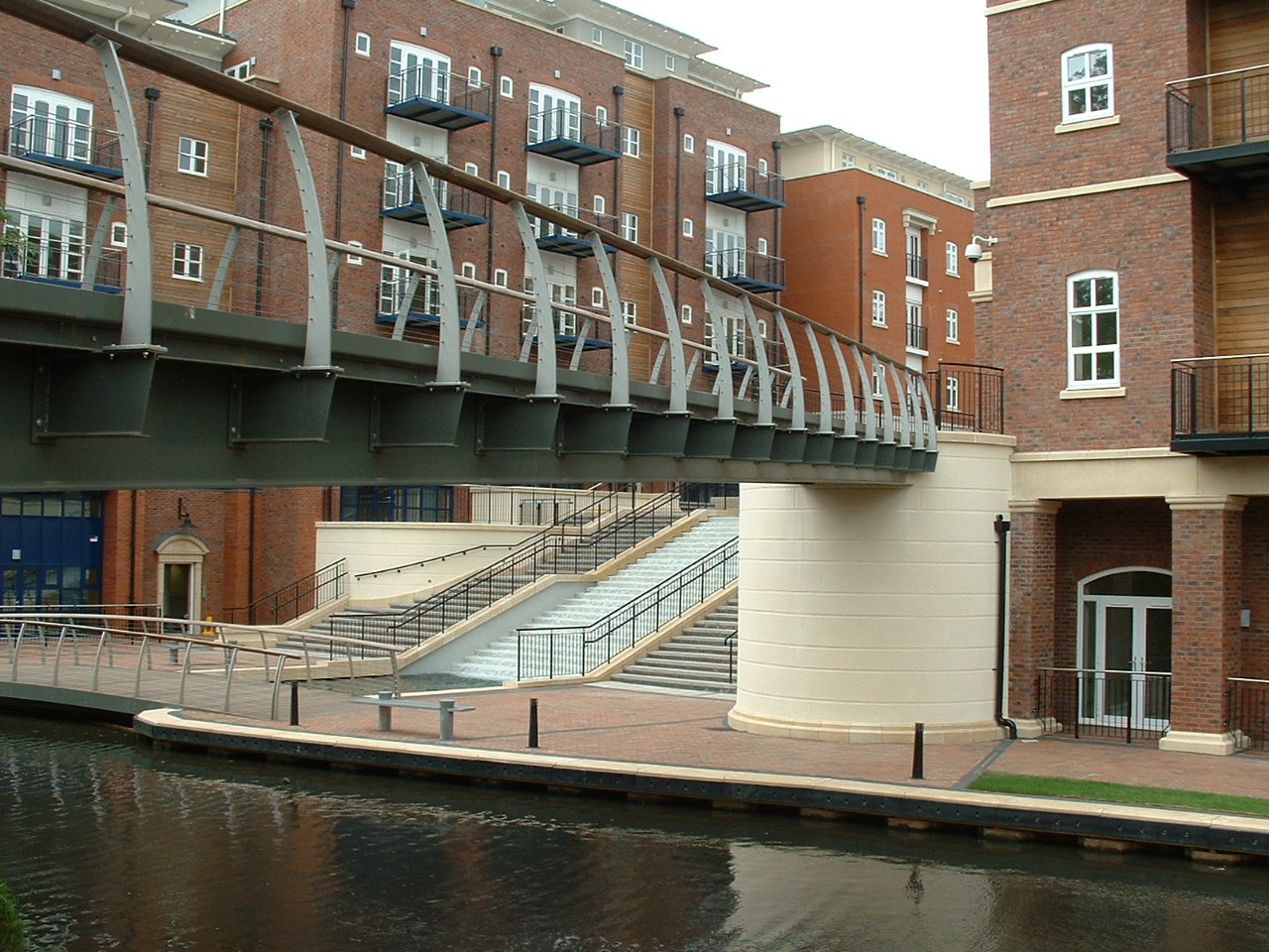 Dickens Heath; Canal Footbridge